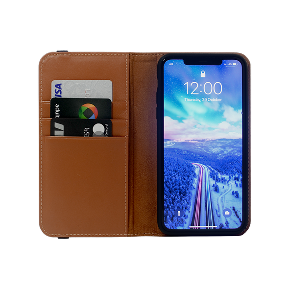 Leather Flip Wallet for iPhone 11 Pro Max