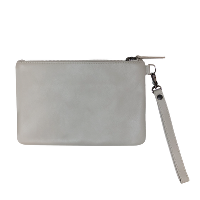 Grey 2025 clutch bag