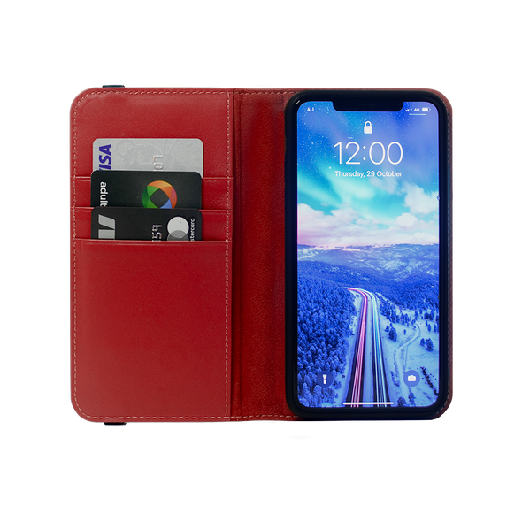 Leather Flip Wallet for iPhone 11 Pro Max
