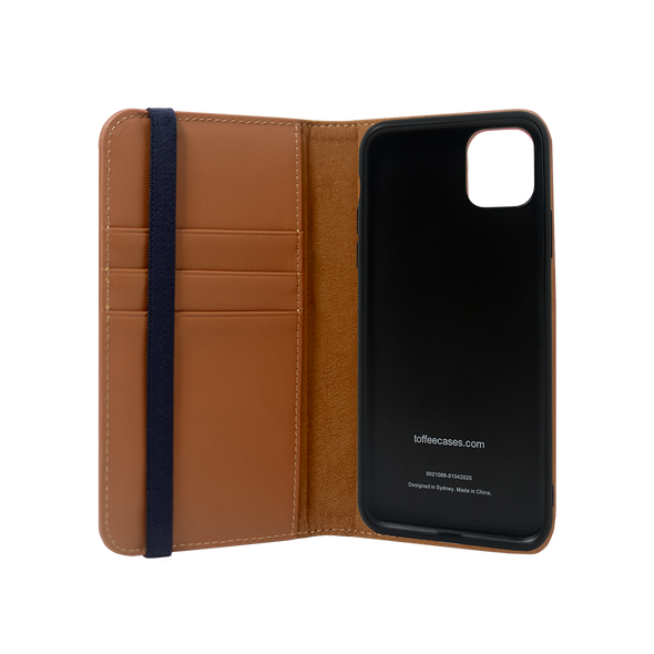 Leather Flip Wallet for iPhone 11 Pro